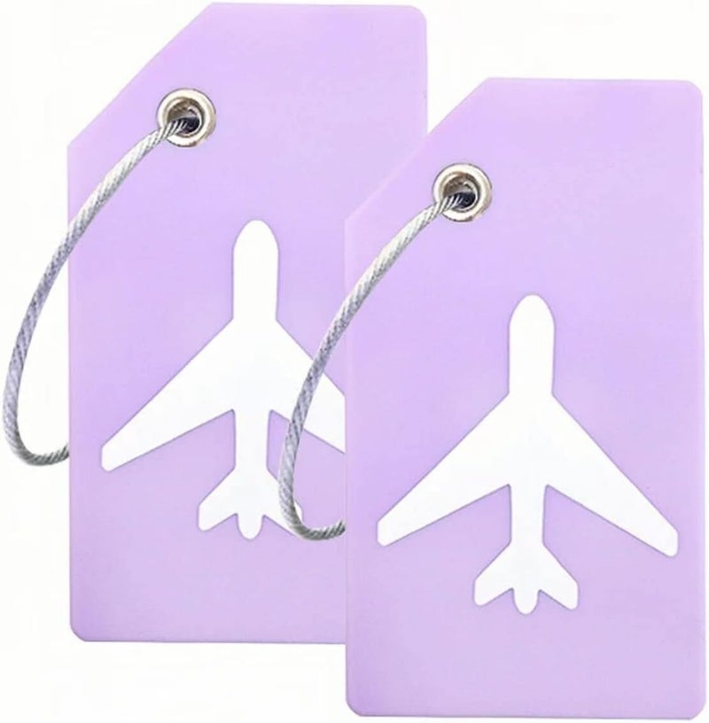 Ovener Silicone Luggage Tag with Name ID Card Perfect to Quickly Spot Luggage Suitcase - Image 1